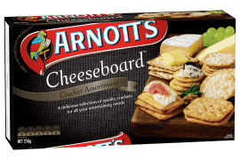 Arnott sCheeseboardCrackers500g