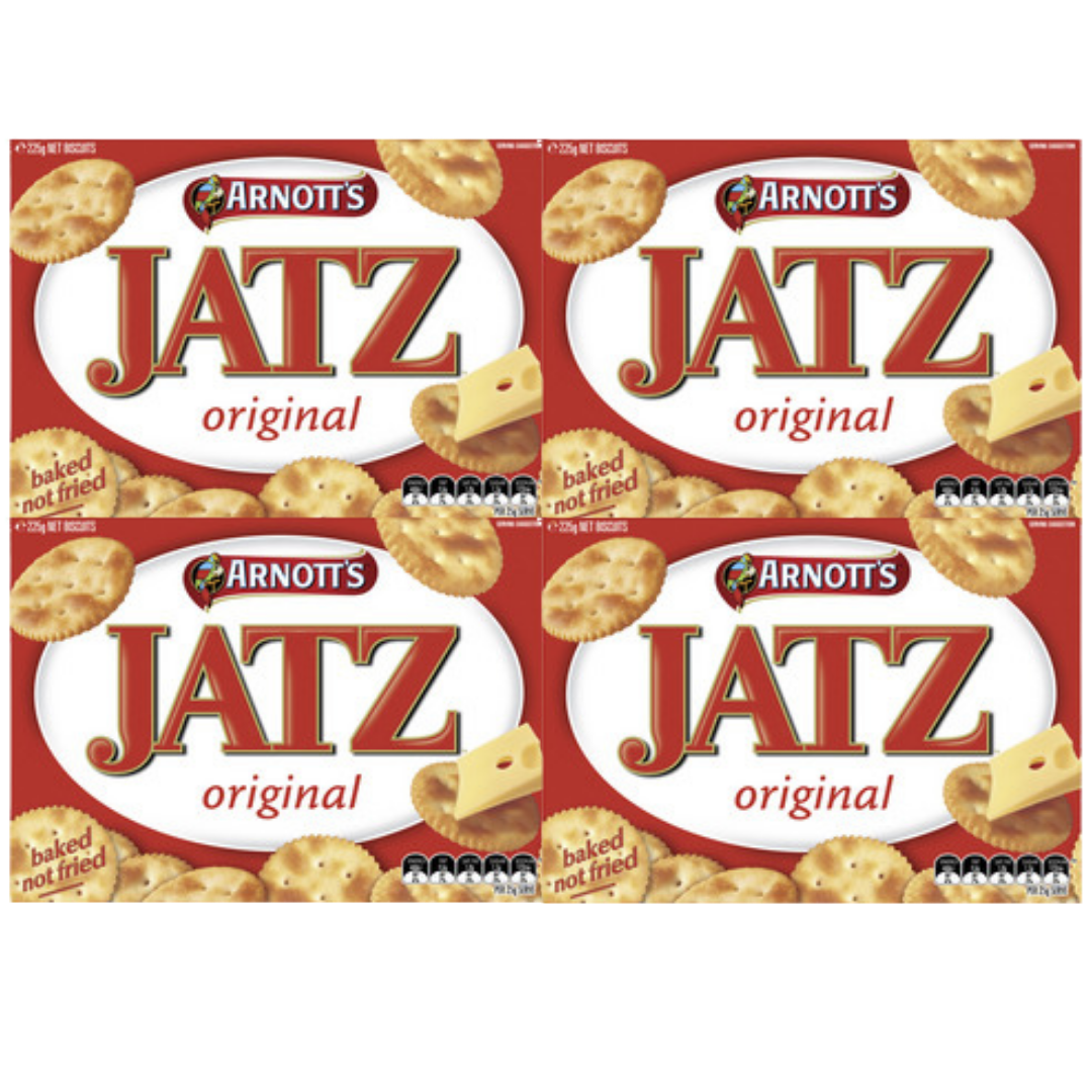 Arnotts Jatz Crackers 4 X 225 G
